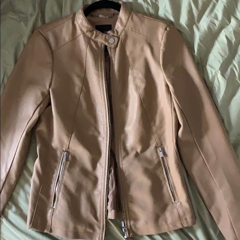 Pleather Moto Jacket